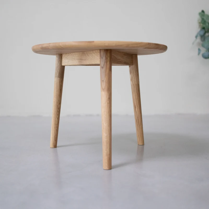 Tables basses empilables en chêne massif MALMO | NordicStory