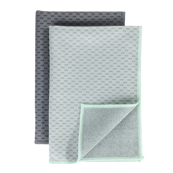 2 torchons en microfibre 40 x 60 cm Wenko by Maximex