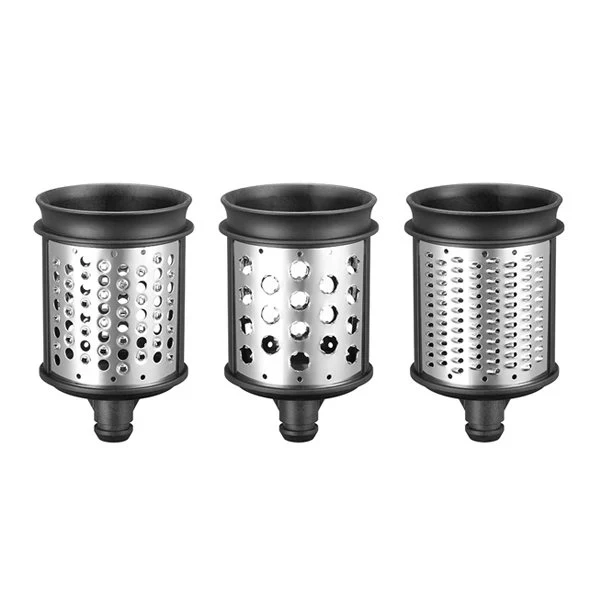 3 râpes cylindre 5KSMEMVSC pour robot Artisan Kitchenaid