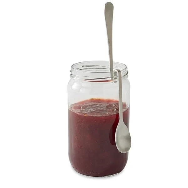 4 cuillères à confiture coudées inox 20 cm Mathon