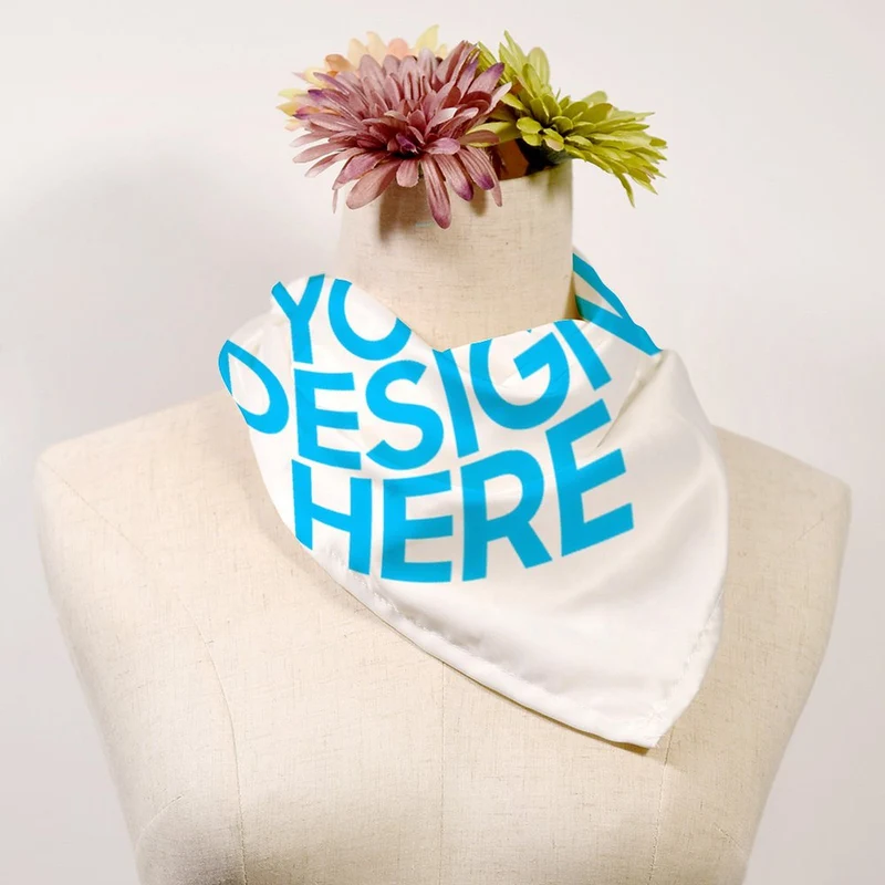 Foulard carré personnalisé