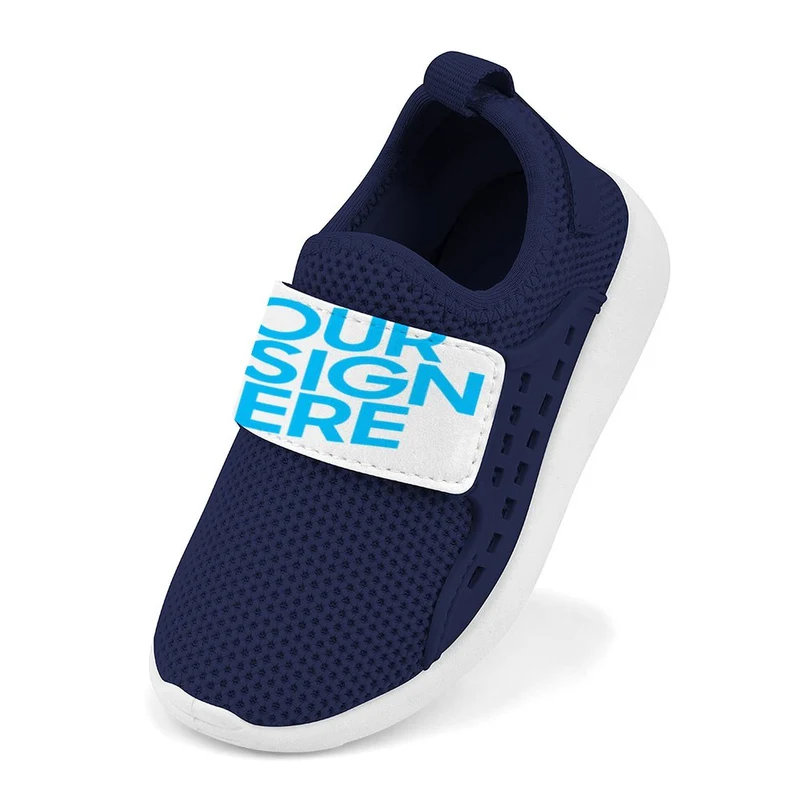 Chaussures baskets de sport personnalisées pour enfants avec photo texte