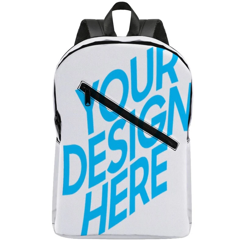 Sac à dos personnalisé semi-imprimé avec prénom photo texte