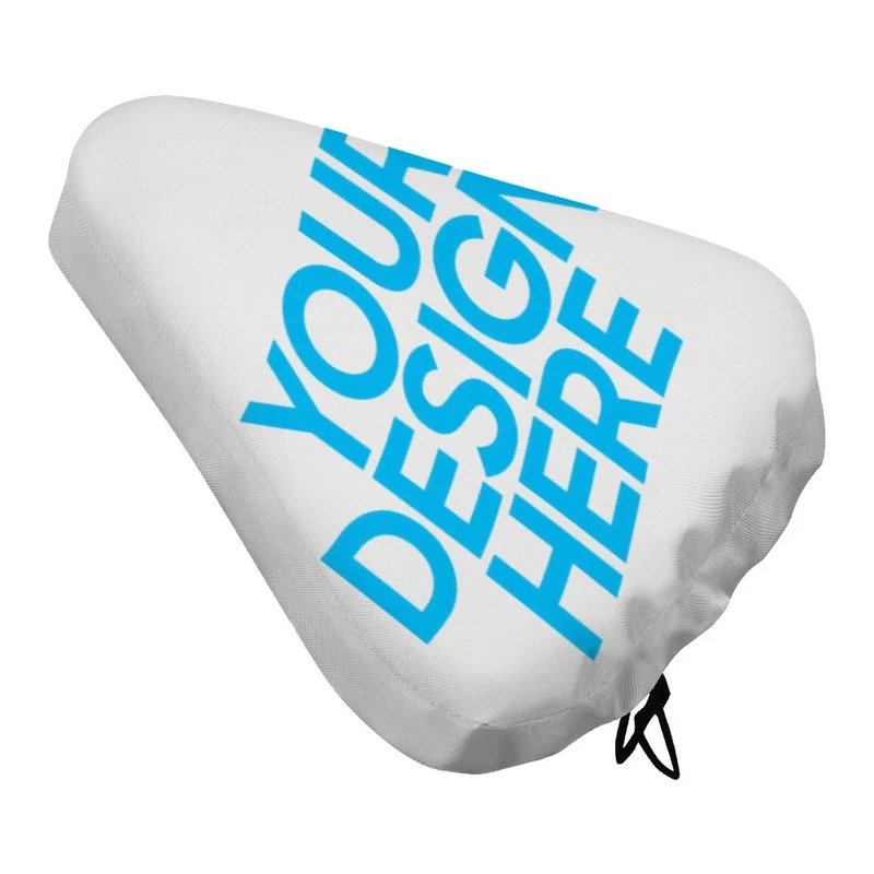 Housse de selle vélo QC1103004 impression personnalisée avec motif texte logo image