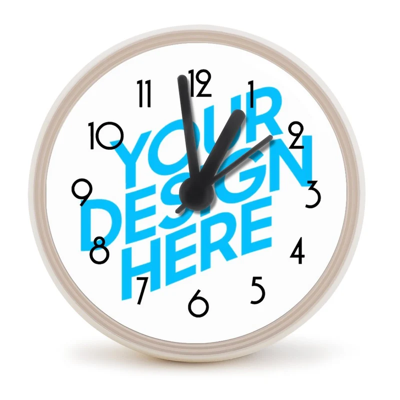 Horloge personnalisée avec ventouse