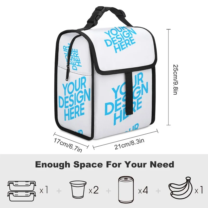 Sac personnalisé isotherme repas