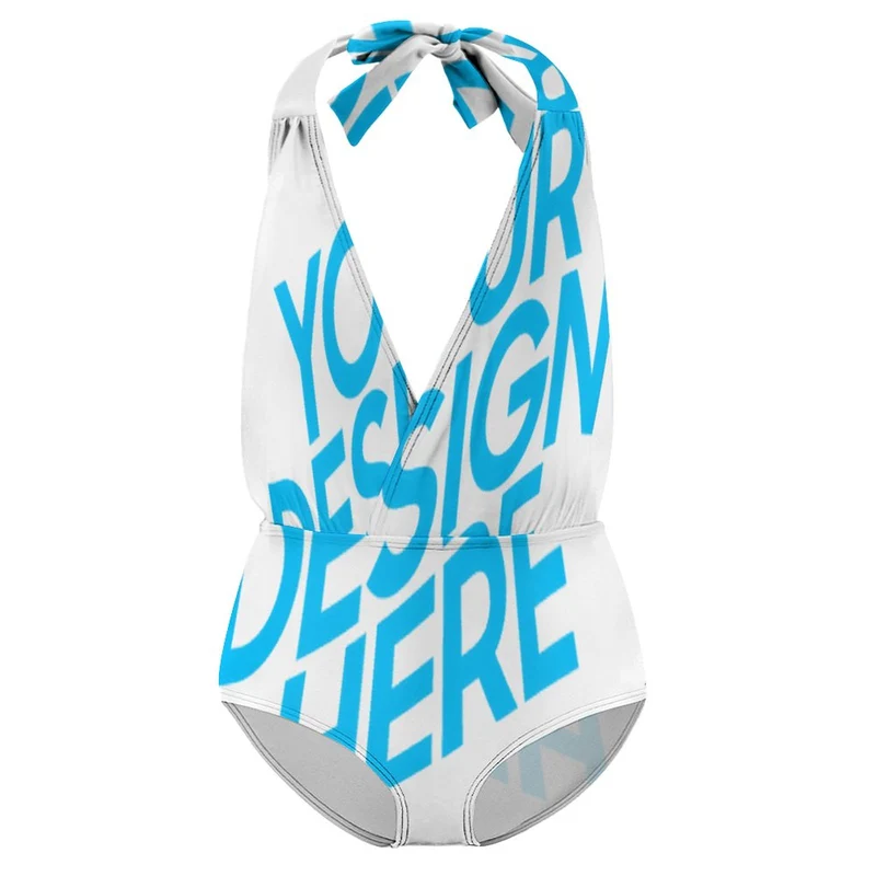 Maillot de bain à bretelles mignon une pièce Fille enfant NT044 impression personnalisé avec logo photo motif texte