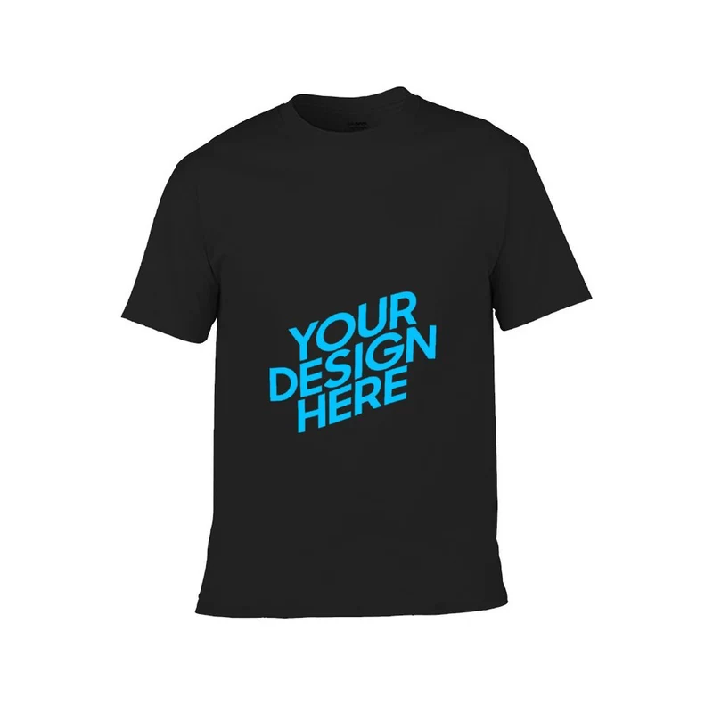 T-shirt en col rond pour enfant fille garçon original FS0803004 impression personnalisé avec motif logo photo texte