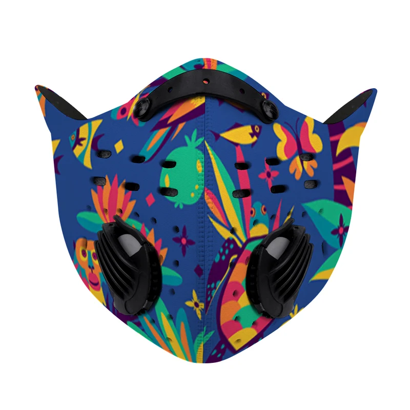 Masque KN95 de protection personnalisé avec filtre à charbon actif