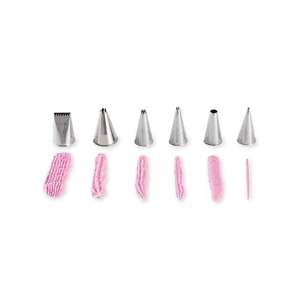 Assortiment 6 douilles inox De Buyer