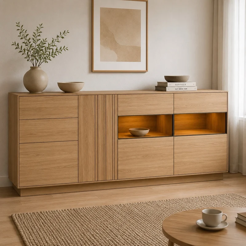 Buffet en chêne JOIN 47 | LoftStory