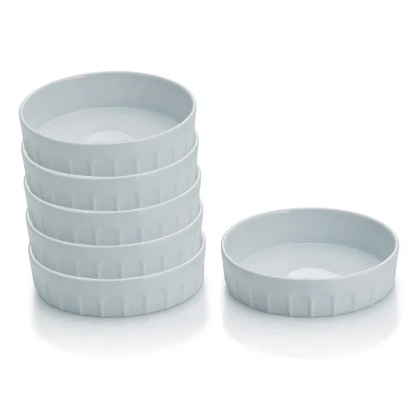 6 coupelles en porcelaine 12 cm