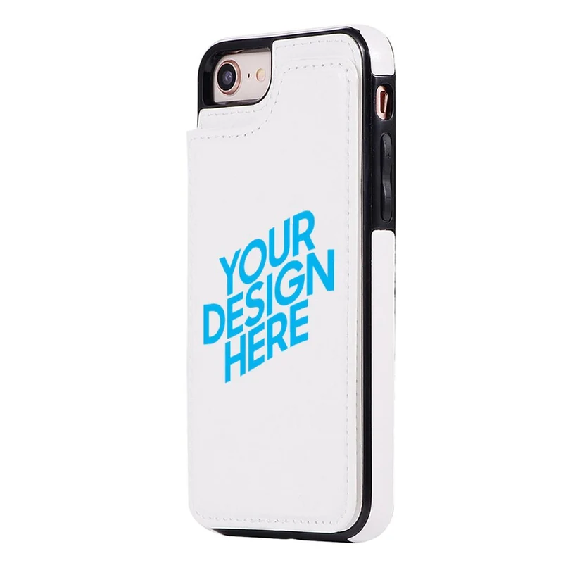 Coque de téléphone personnalisée avec couvercle rabattable et foto iPhone 7 / 8