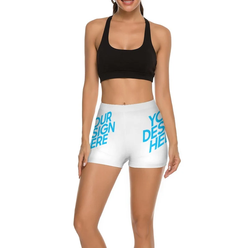 Short de yoga SY007 personnalisé en polyester