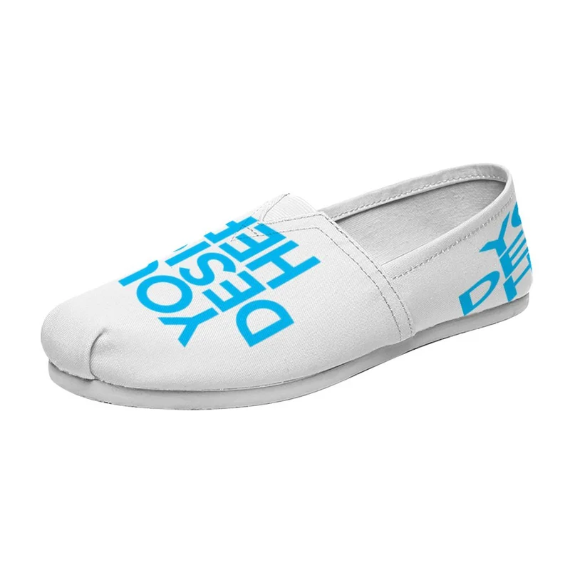 Chaussures personnalisées unisexe en toile TOMS avec les même motifs personnalisés imprimés