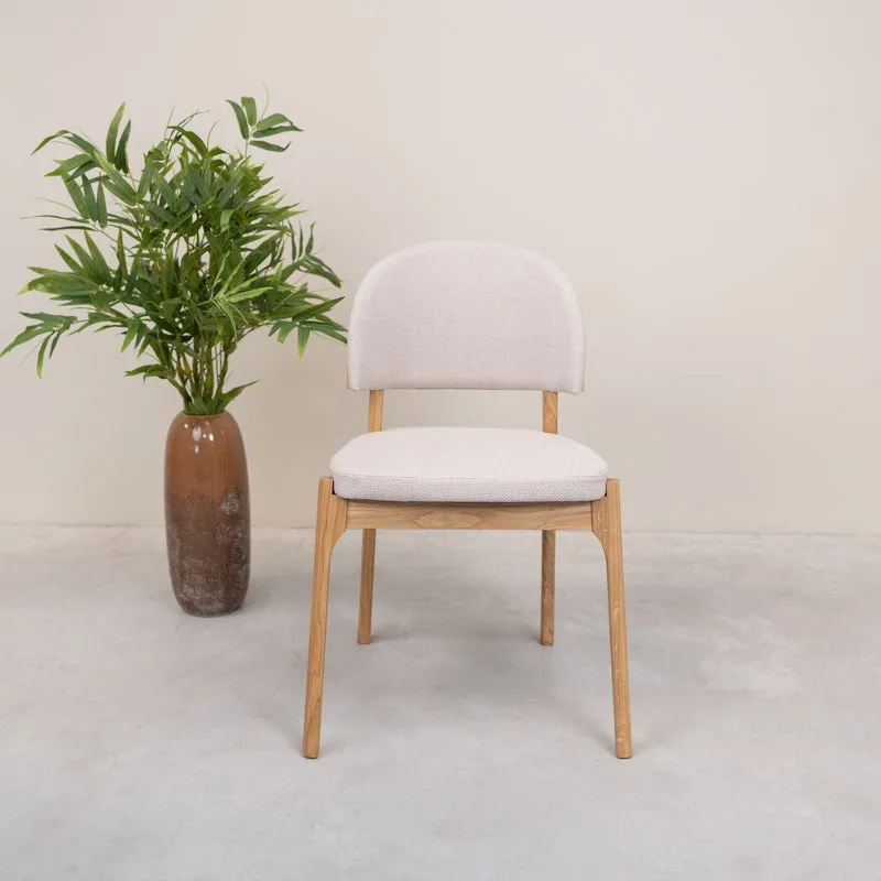 Lot de 2 ou 4 chaises en chêne massif « Astrid » | NordicStory