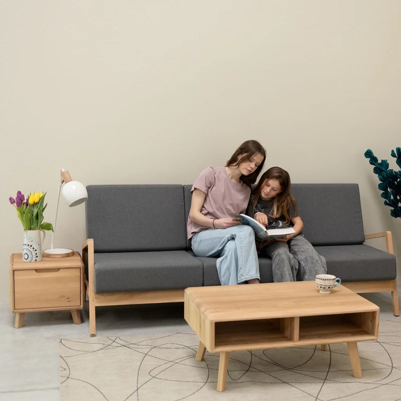 Table de chevet en bois massif SWEDEN 1 | NordicStory