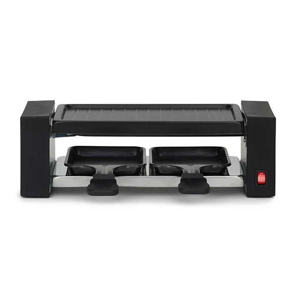Appareil à raclette 2 personnes noir ON1010N 400 W Onli