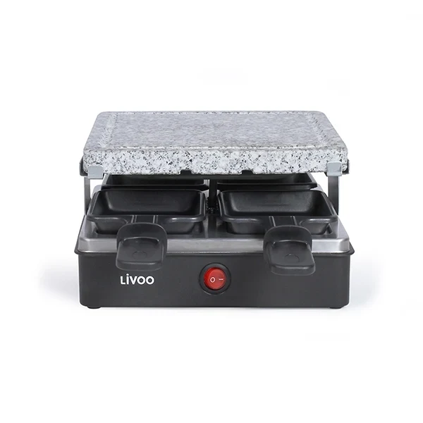 Appareil à raclette 4 personnes 600 W Livoo