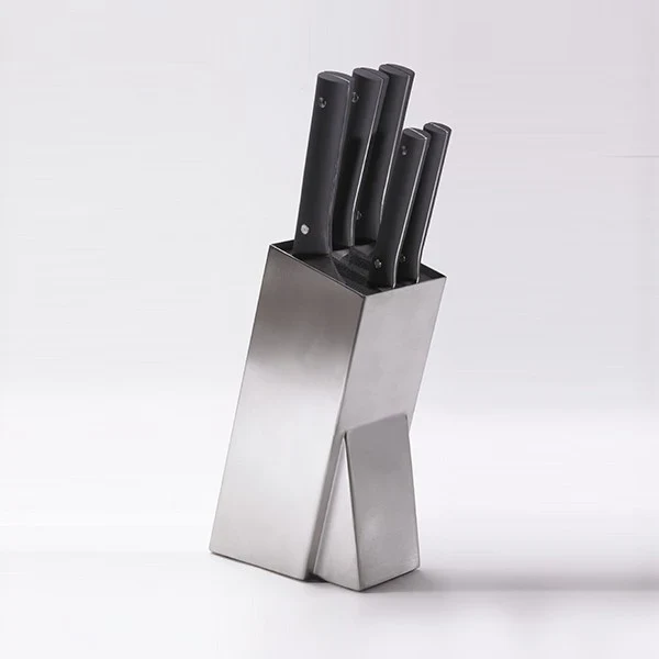 Bloc universel en inox avec 5 couteaux Mill Pradel Jean Dubost