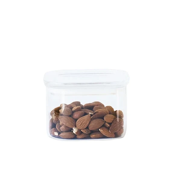 Boite carrée en verre 500ml Pebbly