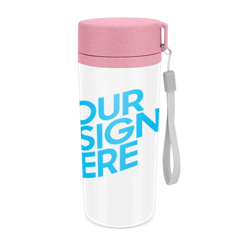 Mug à deux couches de blé parfumé personnalisé