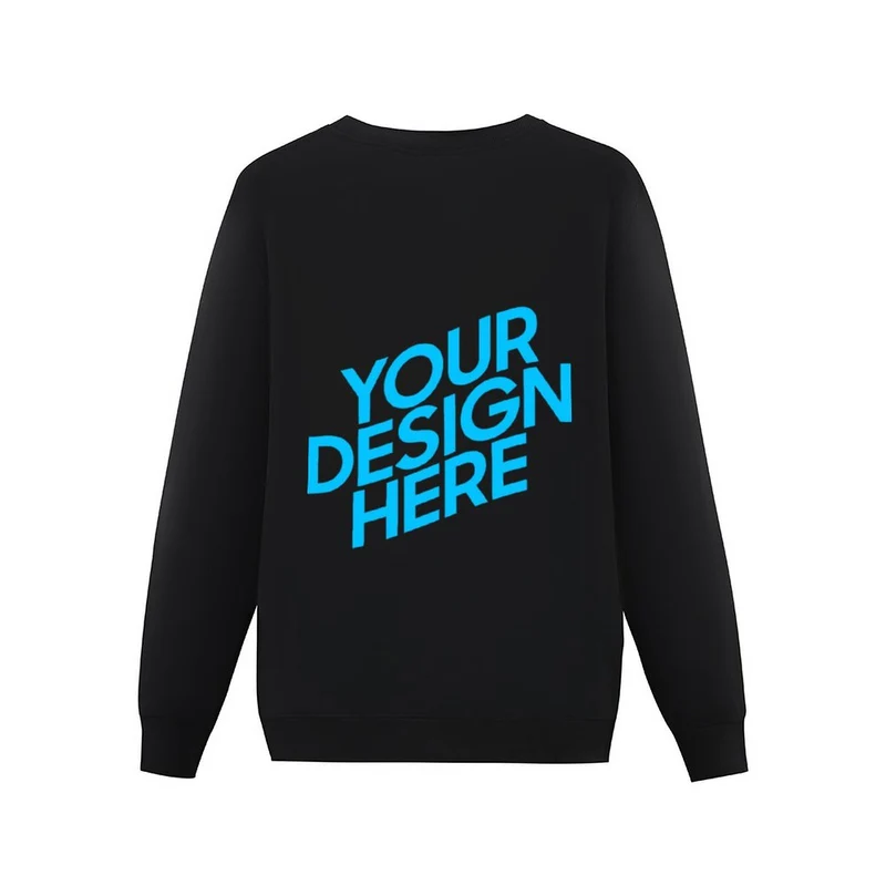 Sweat homme personnalisé col rond (impression en avant)