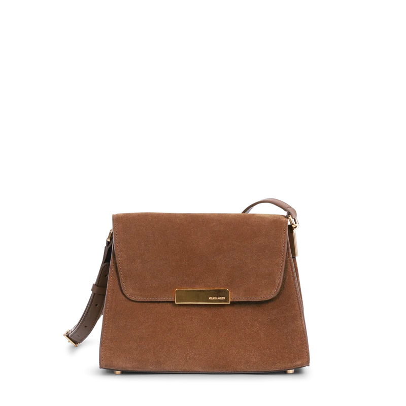 Mini Amelot - Cuir Velours Camel