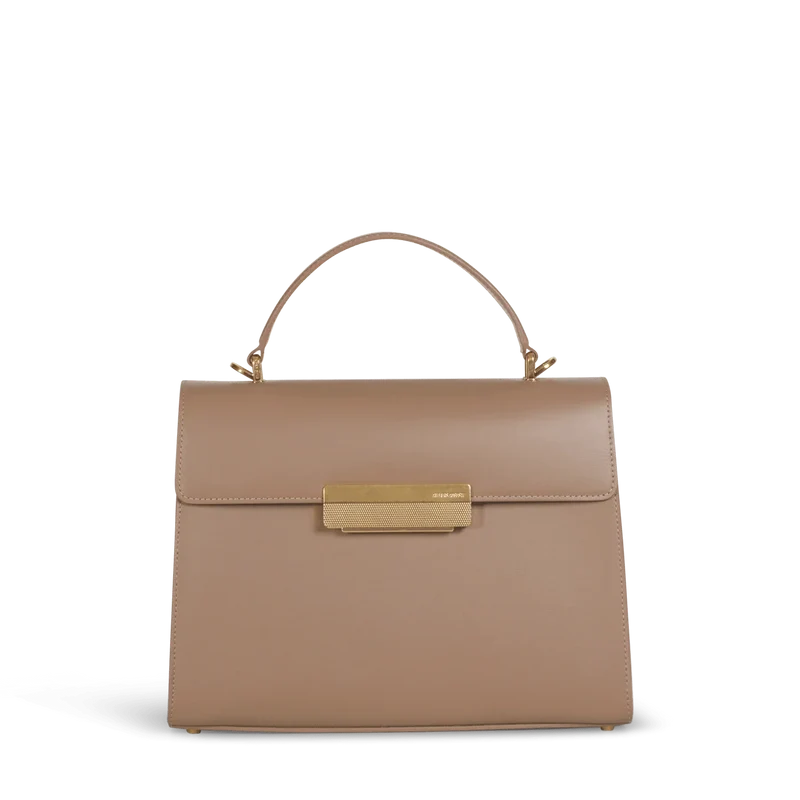 Capucine - Cuir Box Taupe