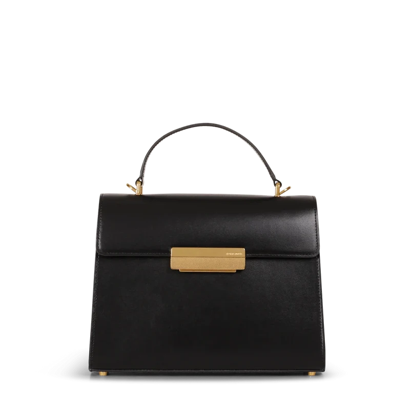 Capucine - Cuir Box Noir