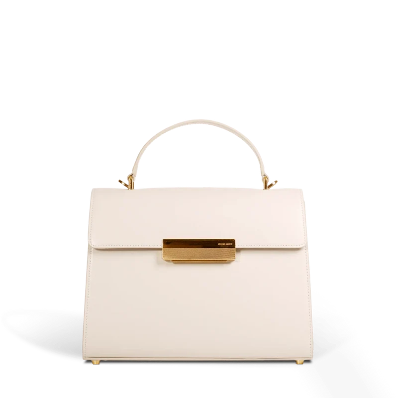 Capucine - Cuir Box Blanc Cassé