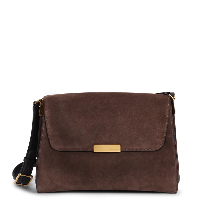 Amelot - Cuir Velours Chocolat