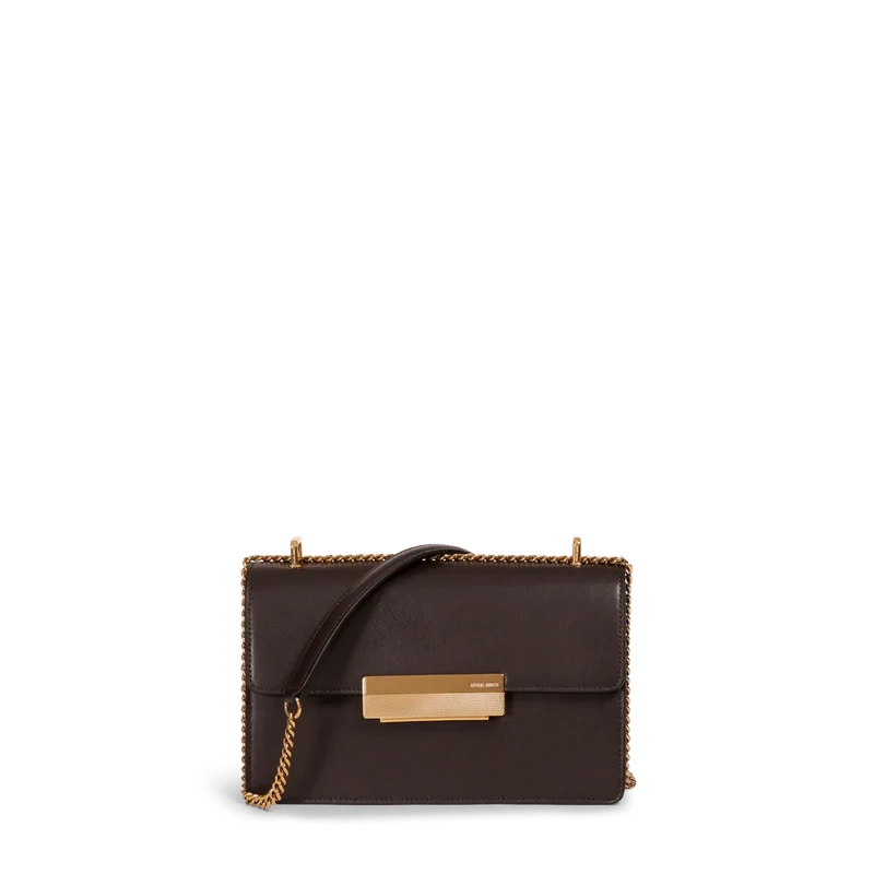 Alma - Cuir Box Chocolat