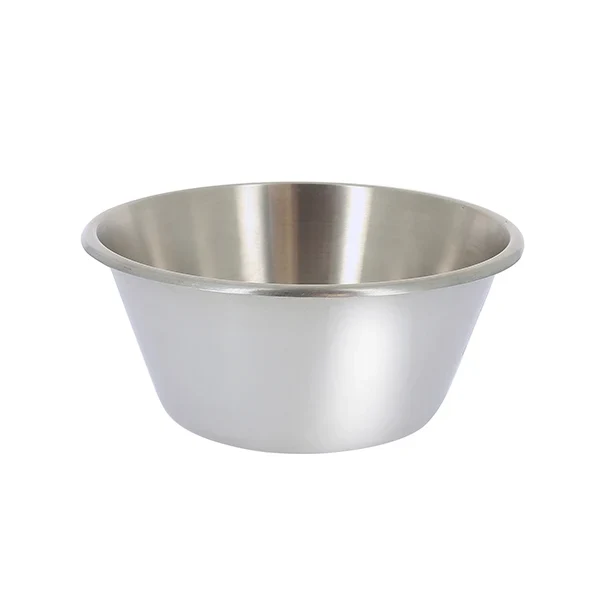 Bassine conique à fond plat 16 cm De Buyer