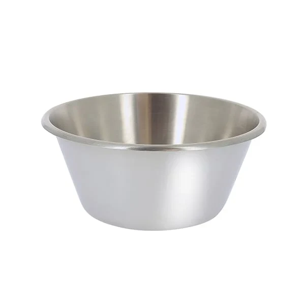 Bassine conique à fond plat 24 cm De Buyer
