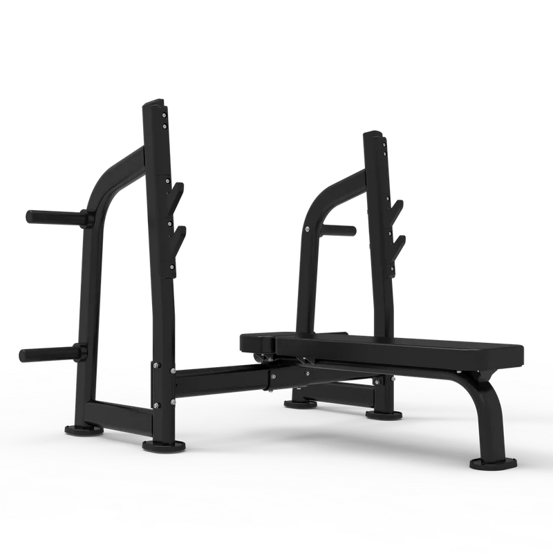 Banc plat développé couché