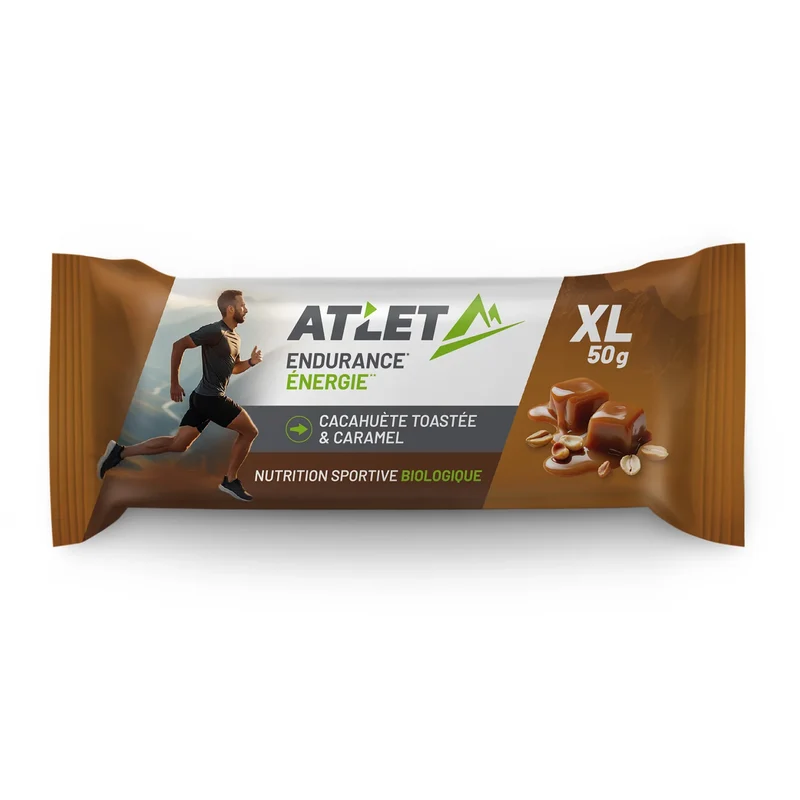 Barre Energétique Cacahuète toastée & Caramel Bio