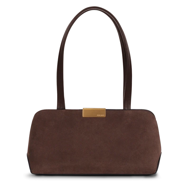 Passy - Cuir Velours Chocolat