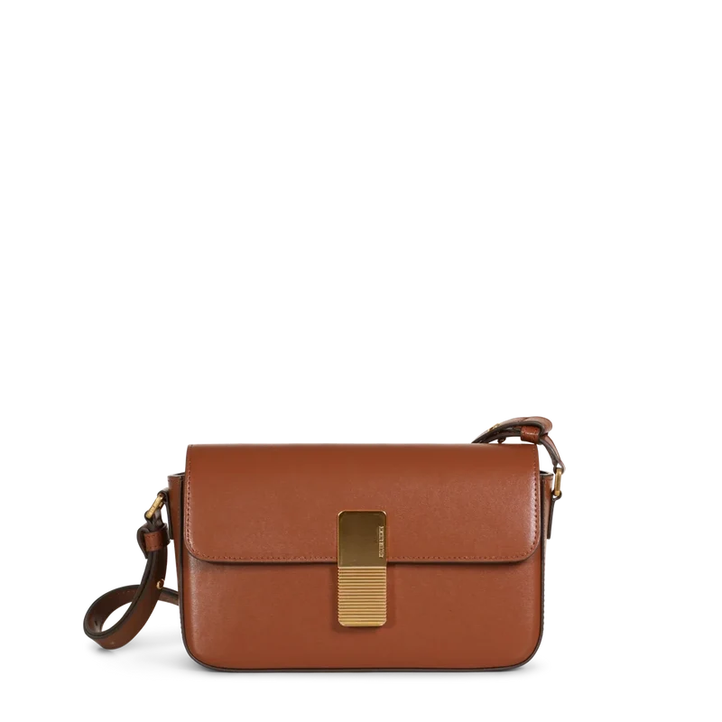 Monceau Baguette - Cuir Box Camel