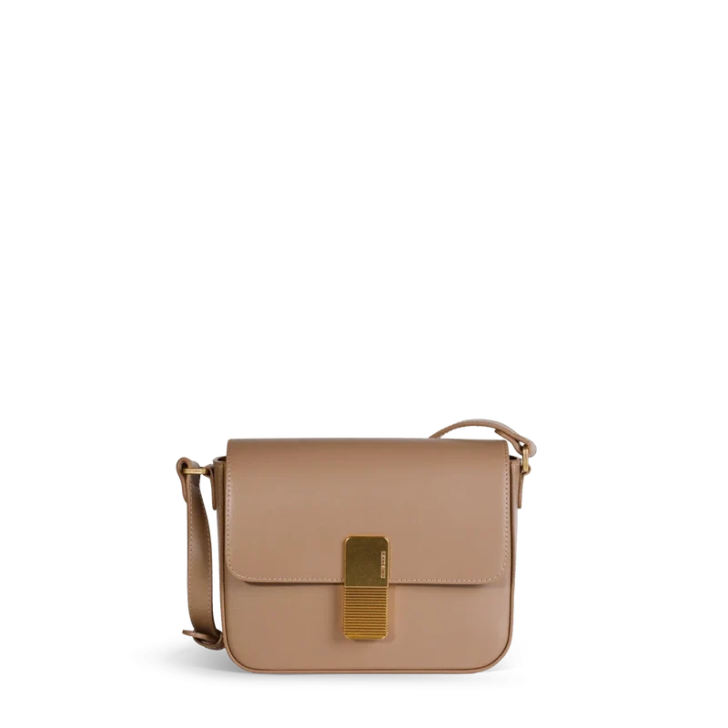 Mini Monceau - Cuir Box Taupe
