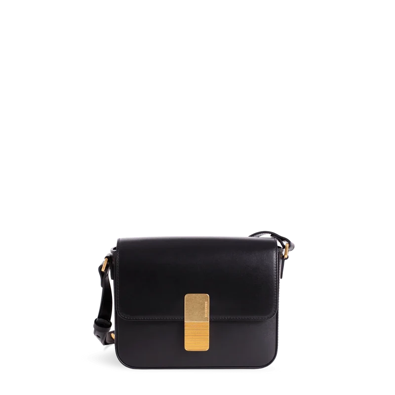 Mini Monceau - Cuir Box Noir