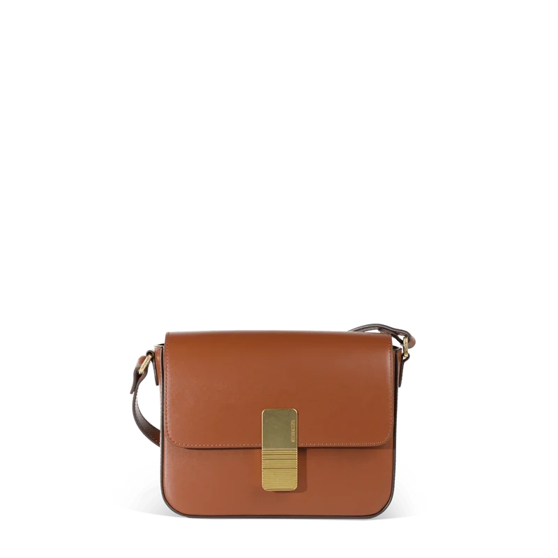 Mini Monceau - Cuir Box Camel