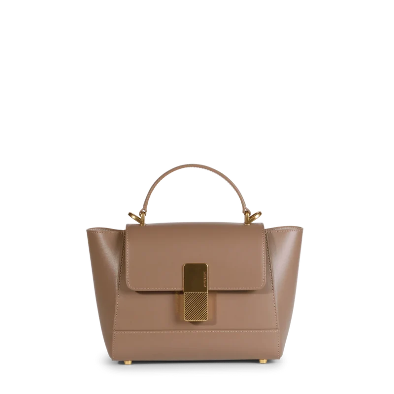 Mini Marly - Cuir Box Taupe