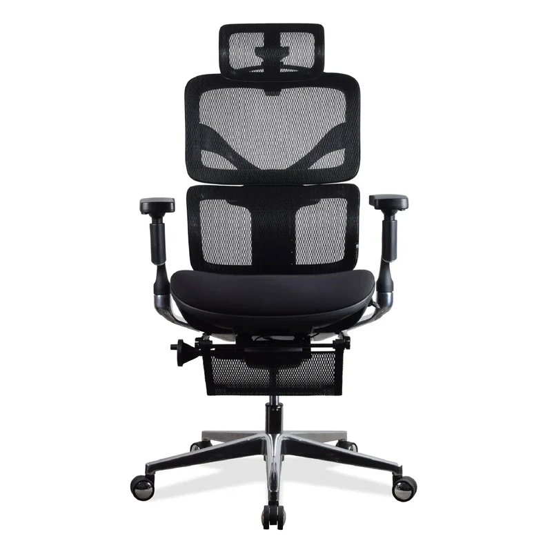 Chaise ergonomique de bureau - TERRANA PREMIUM en mousse et maille