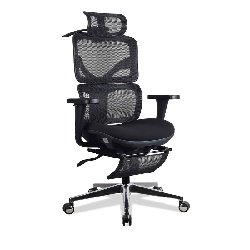 Chaise ergonomique de bureau - TERRANA en mousse et maille