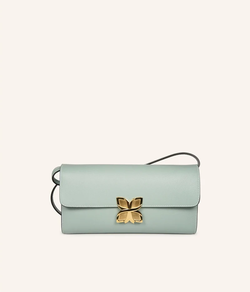 Hortensia Clutch | Vert Jade
