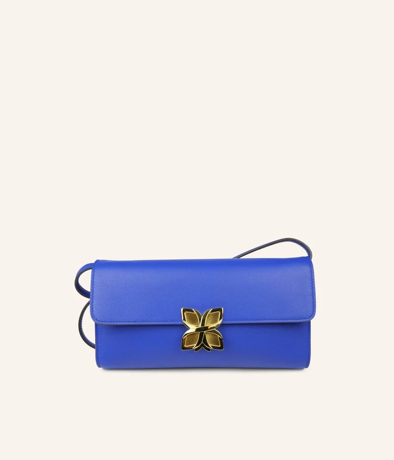 Hortensia Clutch | Bleu Roi