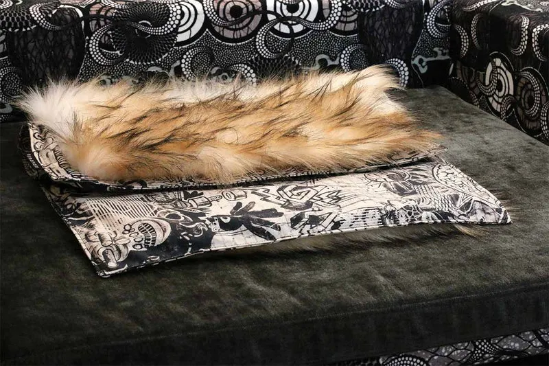 Couverture pour chat « Metis » Art - Tissu Jean-Paul Gaultier