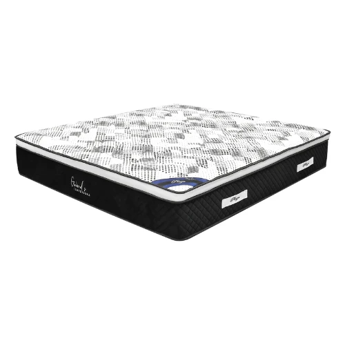 MATELAS A RESSORTS ENSACHES PLAZA 90x190x30cm EURODESIGN PLAZA90
