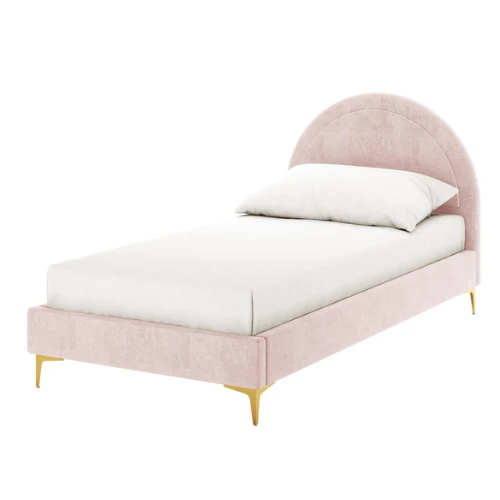 LIT ENFANT BOUDOIR ROSE 90x190CM EURODESIGN L33R90